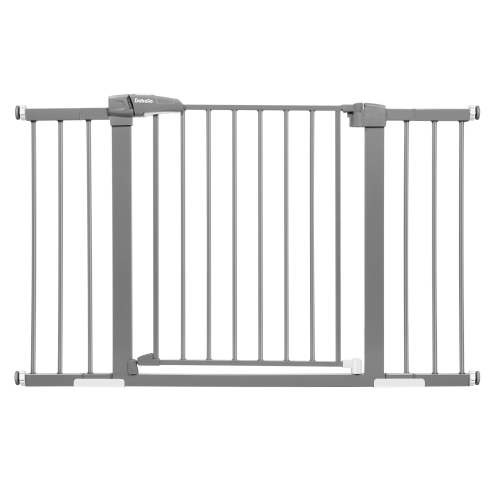 Babelio 29-55" Wide All-Steel Baby Gate – Easy Walk-Through, No-Drill Setup, Auto-Close, for Children and Pets