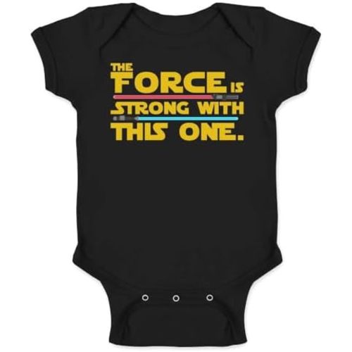 Pop Threads The Force Is Strong With This One Infant Baby Boy Girl Bodysuit