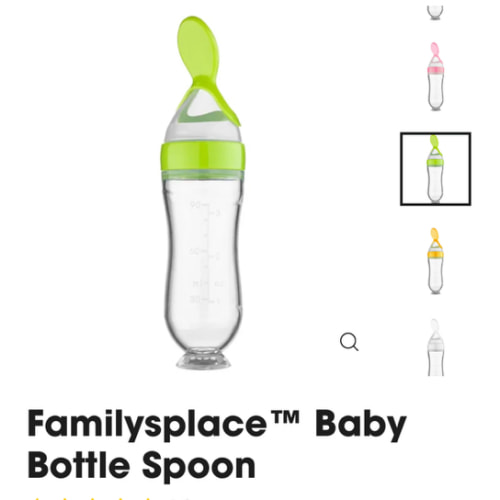 Baby Spoon Bottle Squeeze Feeder - Familysplace™ – TheFamilysPlace