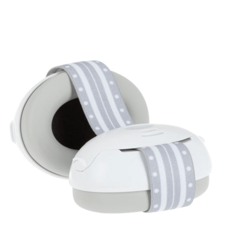 Soft Sounds Baby Earmuffs | White