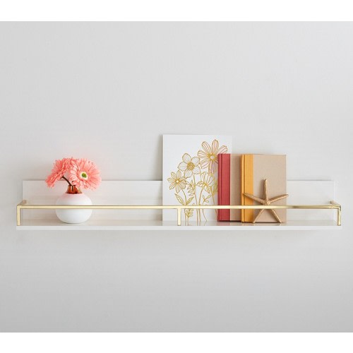 Gold Polished Shelves (24" - 36")
