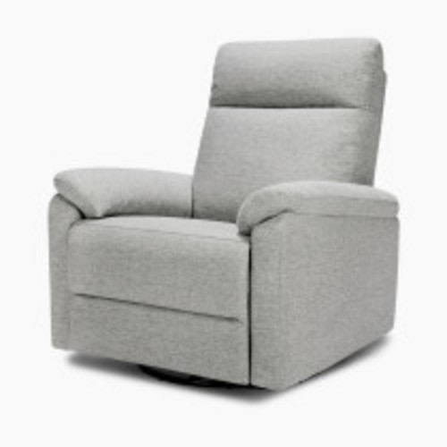 daVinci Suzy Electronic Recliner and Swivel Glider - Frost Grey