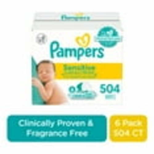 Pampers Sensitive Perfume Free Baby Wipes