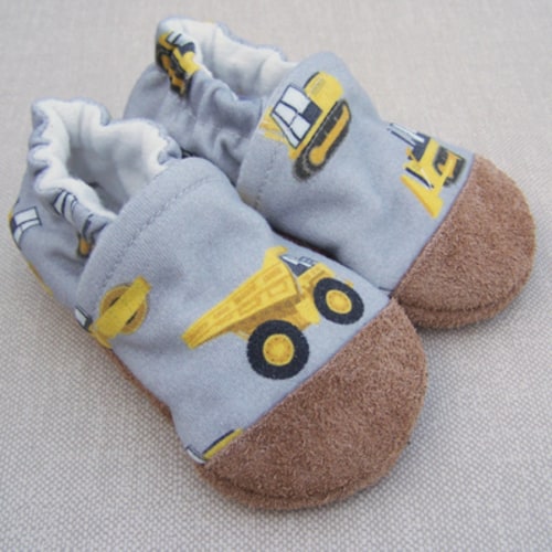 Construction Truck Slippers