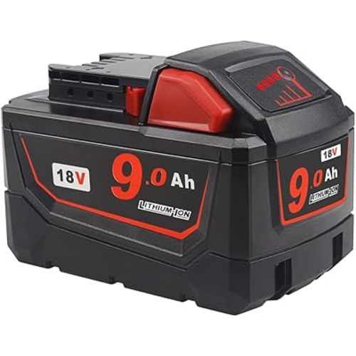 waitley 18V 9.0Ah Replacement Battery Compatible with Milwaukee 18v 9000mAh 48-11-1820 48-11-1850 48-11-1828 48-11-10 Lithium-Ion Battery Cordless Power Tools