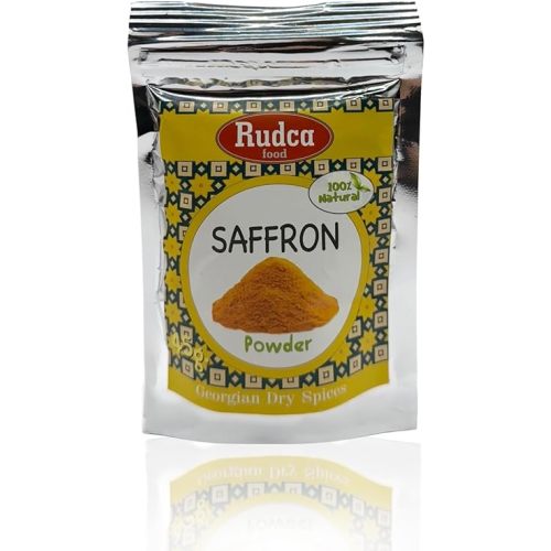 Rudca Food Saffron Natural Dry Spice Ground From Georgia 45 Grams