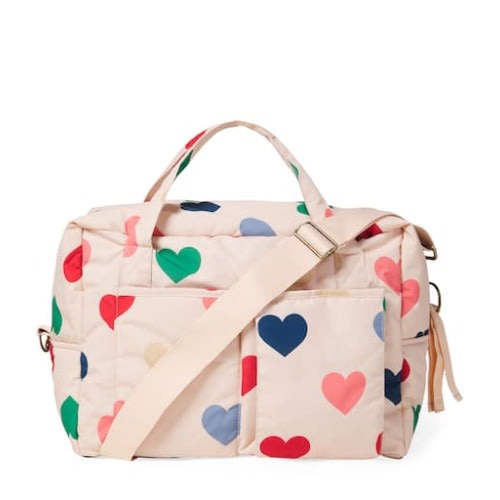 Printed diaper bag