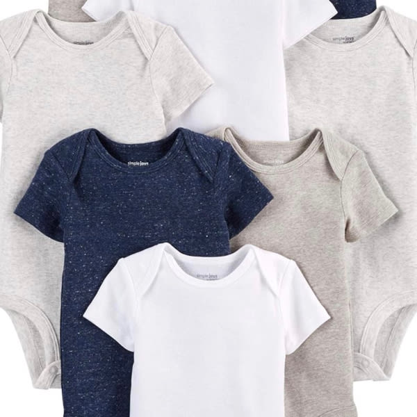 Simple Joys by Carter's Baby 8-Pack Short-Sleeve Bodysuit