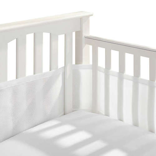 mesh bumper crib liner