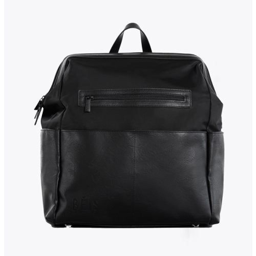 BÉIS 'The Diaper Backpack' in Black - Black Diaper Bag & Diaper Backpack