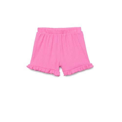 Garanimals Toddler Girl Ruffle Solid Rib Shorts, Sizes 18M-5T
