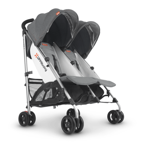 UPPAbaby G-LINK 2 Double Stroller - Jordan Charcoal Melange