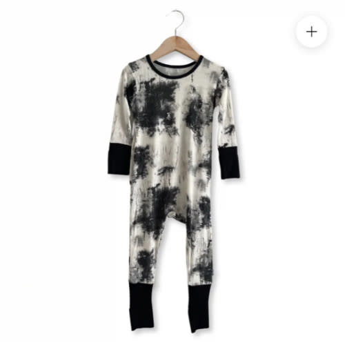 Caden & Crew Black Art for Autism Day to Night Romper