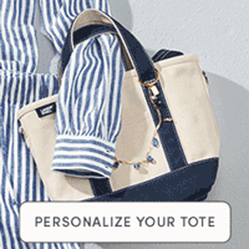 Medium Natural 5 Pocket Open Top Canvas Tote Bag | Lands' End
