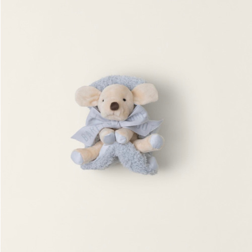 CozyChic® Barefoot Buddie - Blue/Puppy