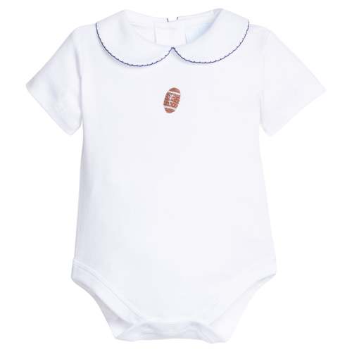 Crochet Peter Pan Onesie - Football