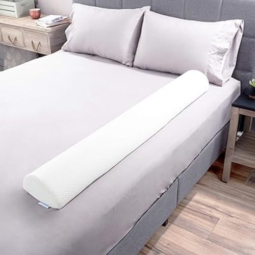 Toddler Bed Bumper – Kids Safety Sleep Guard Foam Mattress Barrier Cushion for Twin, F/Q and King Beds – Waterproof Washable Cover by Bluestone