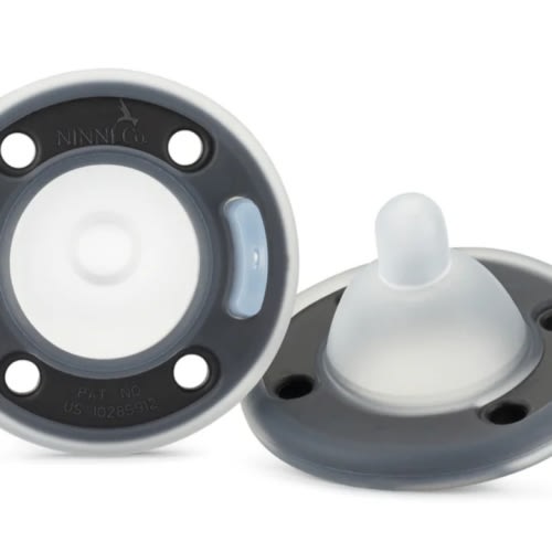 Onyx Baby Pacifiers - 2 pk | Silicone Pacifier – Ninni Co