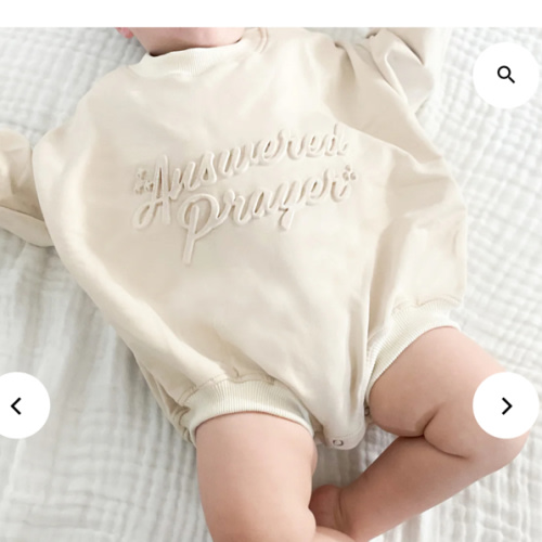 Answered Prayer Bubble Jumpsuit