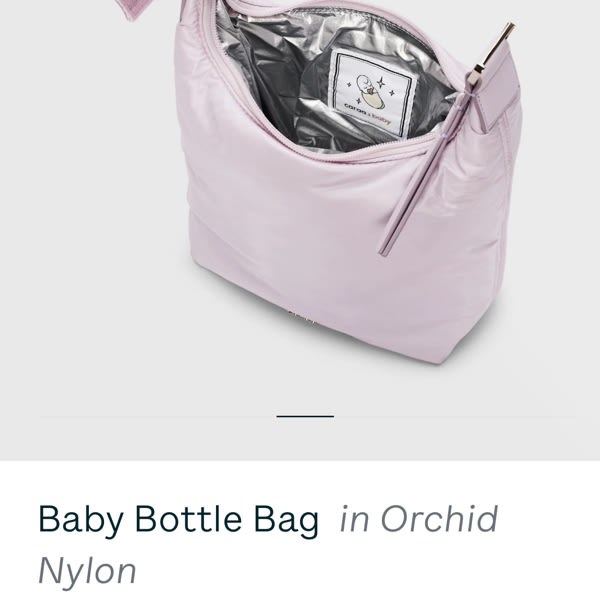 Baby Bottle Bag Nylon | Unisex Insulated Bag by Caraa