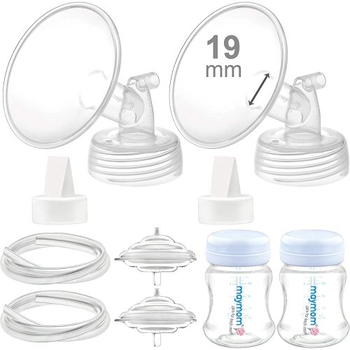19mm Flange Maymom Pump Parts Compatible with Spectra S2 S1 9 Plus Replacement Kit Not Original Spectra S2 S1 Replacement Pump Parts