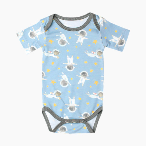 Copper Pearl Printed Short Sleeve Bodysuit - Neil, 3-6 M
