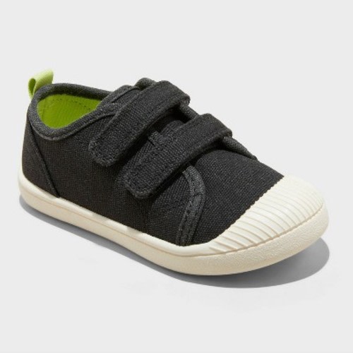 Toddler Parker Sneakers - Cat & Jack™, Color: Black, Size: 4T