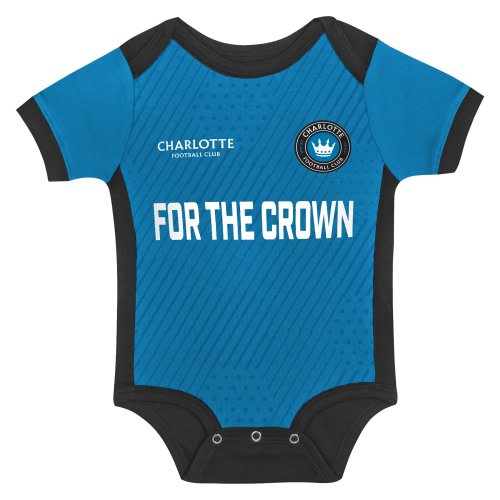 Charlotte FC Newborn & Infant Field Player Bodysuit - Blue/Black