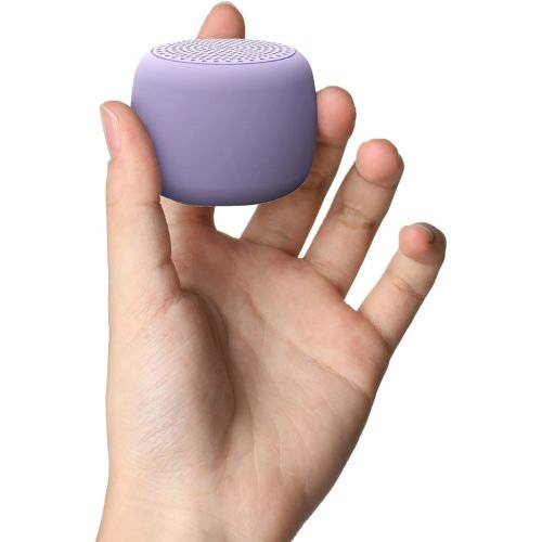 White Noise Machine Babelio Mini Sound Machine for Adults Kids Baby | 15 Non-looping Sounds | Timer | Easy to Pocket and Travel - Purple