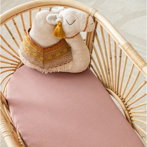 Kiin Organic Bamboo Cotton Change Pad & Bassinet Sheet - Heather