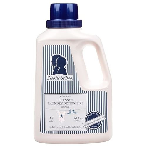 Noodle & Boo Baby Laundry Essentials Ultra-Safe Laundry Detergent - Crème Douce - 60 Fl Oz (Pack of 1)