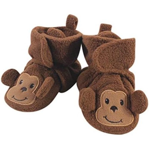 Hudson Baby Unisex-Child Cozy Fleece Booties Winter Accessory Set
