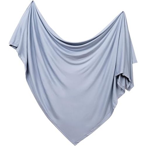 Supersoft Swaddle Blanket, Premium Bamboo Viscose Baby swaddling Blankets for Newborns, Lightweight & Breathable Swaddle Blankets for Boys and Girls, 47” x 47”, Neutral Baby Essentials