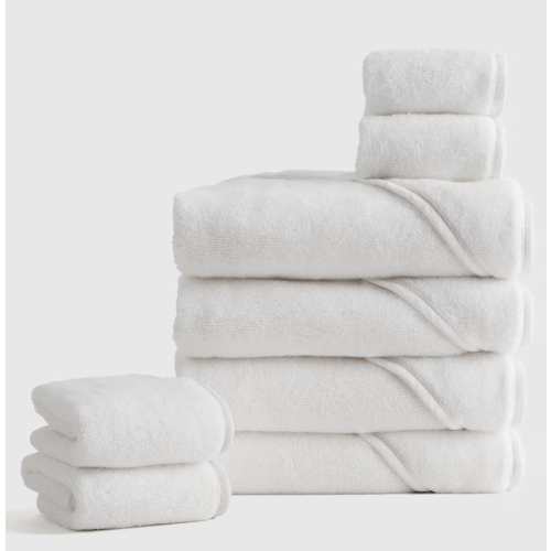 Organic Turkish Cotton Baby Bath Bundle 8-Pack