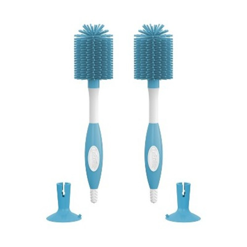 Dr. Brown's Soft Touch No Scratch Baby Bottle Cleaning Brush - 2pk