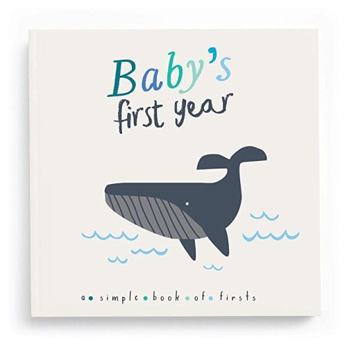 Lucy Darling Baby Memory Book, Themed Baby First Year Book, First 5 Years Journal & Photo Album for Baby Boy/Girl, Keepsake Books, Gender Neutral Memories & Milestone Book, Mom Gift - Little Captain