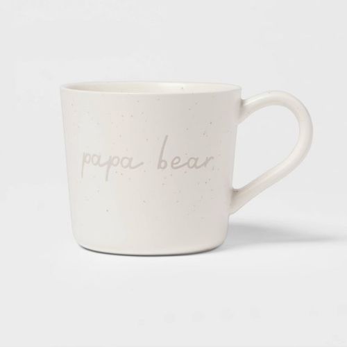 15oz Stoneware Papa Bear Mug - Threshold™