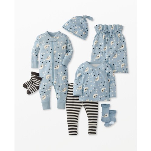 6-Piece Baby Peanuts Gift Set ($144 value) | Hanna Andersson