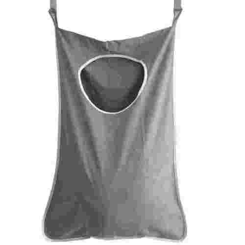 Oxford Fabric Space Saving Door-Hanging Laundry Hamper Bag for Bedroom, Nursery, Dorm or Closet (Grey), 19.68x30.3"