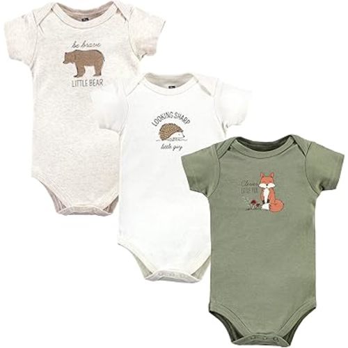 Hudson Baby Unisex Baby Cotton Bodysuits