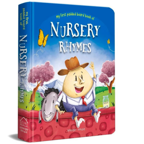 Nursery Rhymes Board Book: Illustrated Classic Nursery Rhymes (My First Book series)