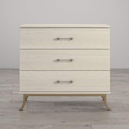 Little Seeds Monarch Hill Clementine 3 Drawer Dresser - Ivory Oak
