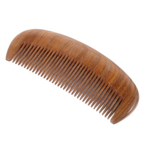 Birthing Comb Combs for Hair Stylist Green Sandalwood Moon Verawood