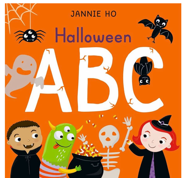 Halloween ABC: (A Sturdy Alphabet Board Book for Babies, Toddlers, and Preschoolers) (Jannie Ho' ABCs)