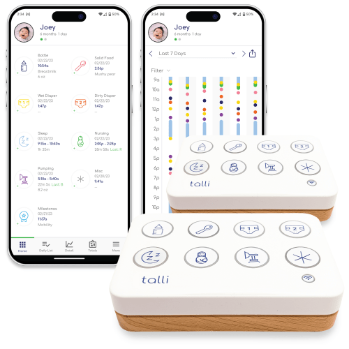 Talli Baby One-Touch Tracker 2-Pack  - Set of Two Talli Baby Devices — Talli