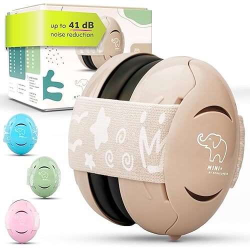 Schallwerk ® Mini+ Baby Ear Muffs – Noise Protection for Babies, Infants, Toddlers – Kids Noise Cancelling Headphones