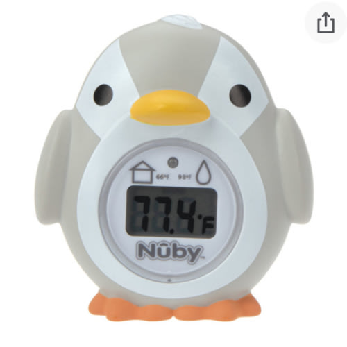 Penguin Bath & Room Thermometer