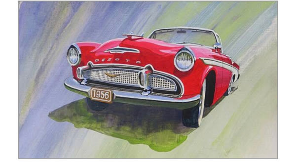 1956 Desoto Art Print