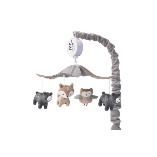Woodland Forest Musical Baby Crib Mobile Soother Toy