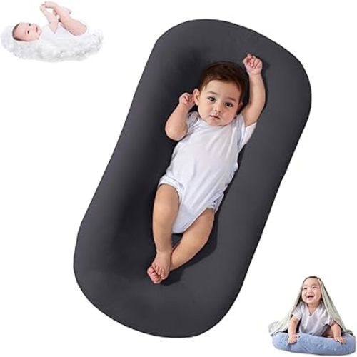 Lucakuins Baby Lounger Cover for Infants Loungers 0-24 Months, 100% Cotton Soft and Breathable Lounger Slipcover(Only Lounger Cover, Without The Lounger) (009, OneSize)